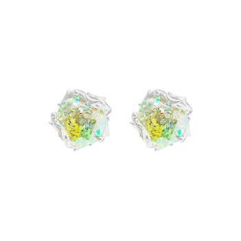 ICEGANG S925 Silver Stud Earrings Unisex