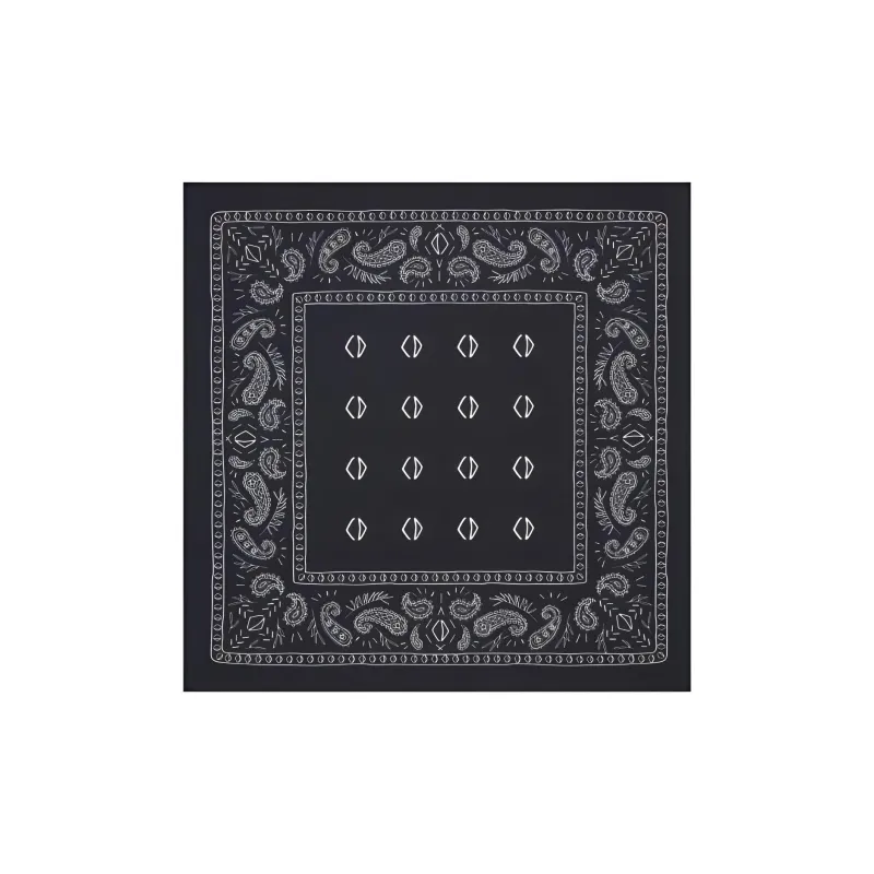 DIOR Silk Scarves Men Marine Blue-0