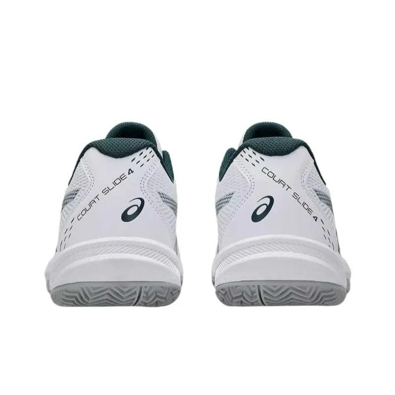 Asics Low Top Tennis Shoes Men's White Green-6