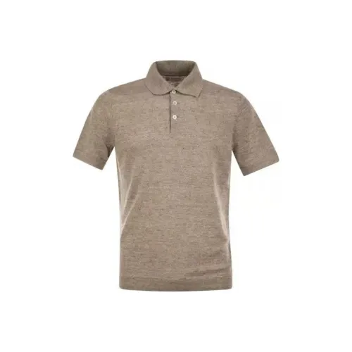 Brunello Cucinelli Buttoned Short Sleeved Polo Shirt