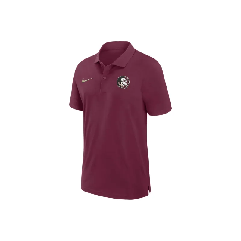 Nike Florida State Seminoles Sideline Men's Nike Dri FIT College Polo-0