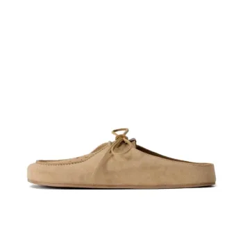 ZARA LIMITED EDITION Abrasion Resistant Closed Toe Slippers Men's Beige