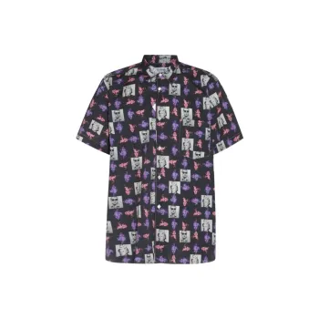 COMME DES GARCONS SHIRT Andy Warhol Printed Poplin Shirt