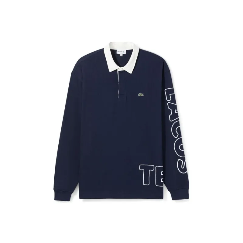 LACOSTE Polo Shirts Men Navy Blue-0