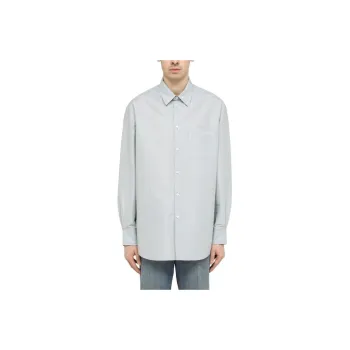 Valentino Shirts Men Light Blue
