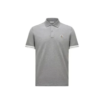 Moncler Polo Shirt Men's Dark Gray