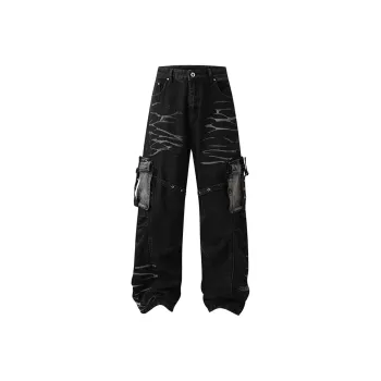 TESTUNG Jeans Unisex Black