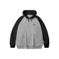 Zip Closure Fleece Style Gray