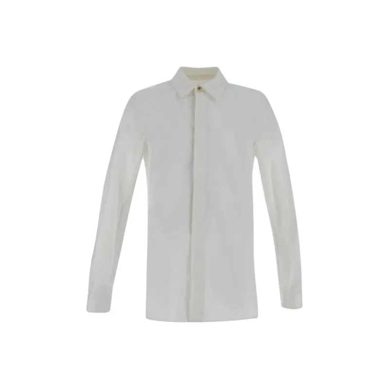 RICK OWENS X Bonotto Office Cotton Shirt-0