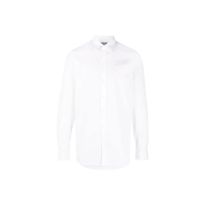 MOSCHINO Embroidered logo Detail Shirt-0