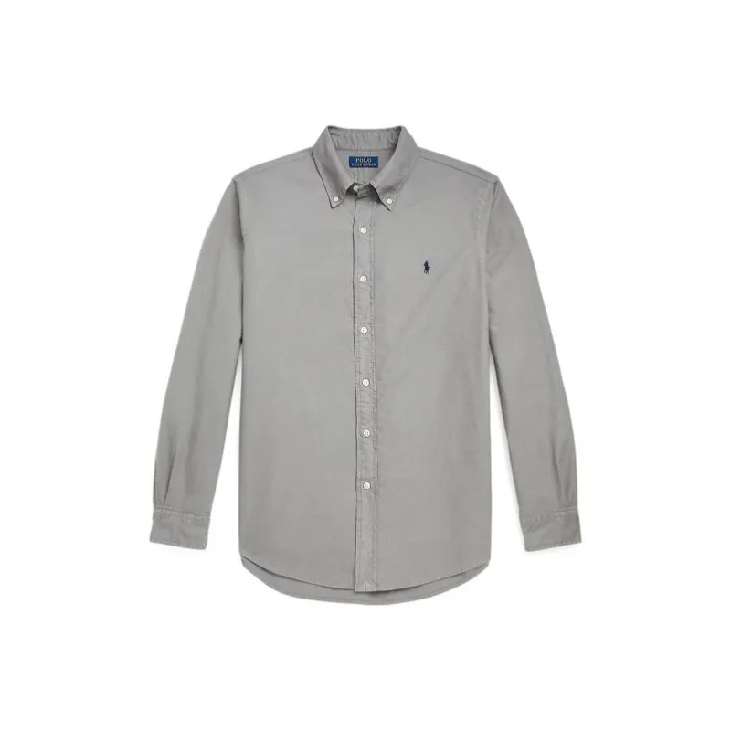 Polo Ralph Lauren Long Sleeve Garment Dyed Oxford Sport Shirt-0