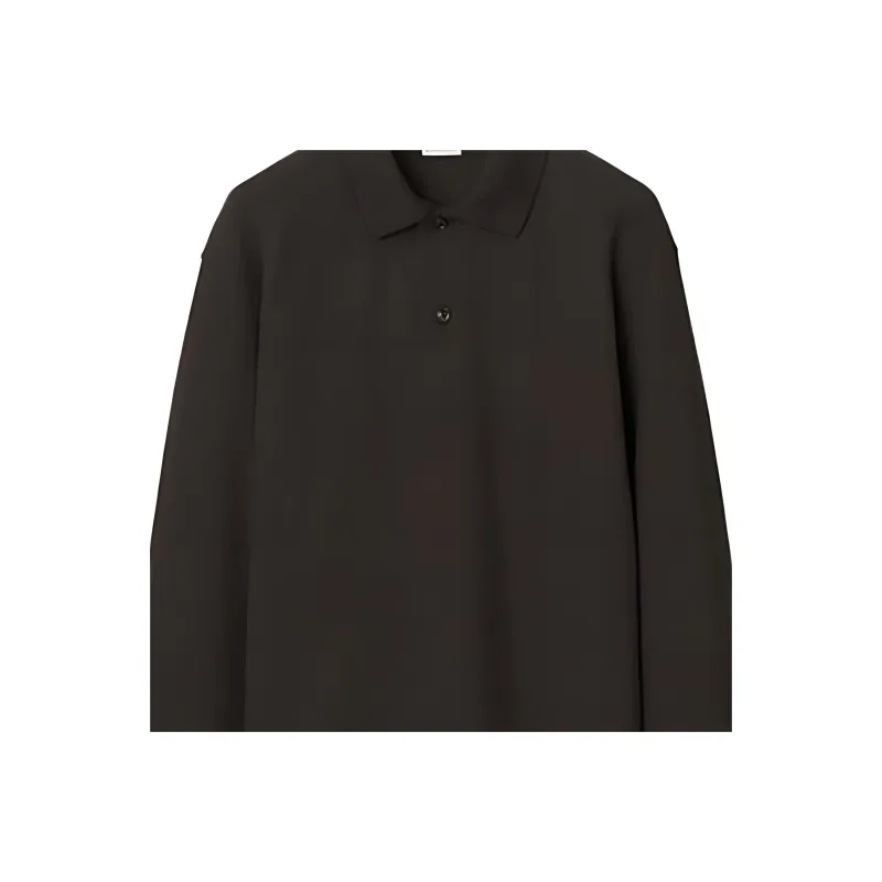 Burberry Polo Shirt Men's Minase Brown-1