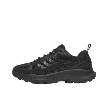 MERRELL Speed Strike 2 Anti Slip Wear Resistant Low Top Running Shoes Men's Black