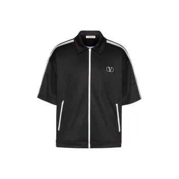 Valentino SS23 Polo Shirt Men's Black