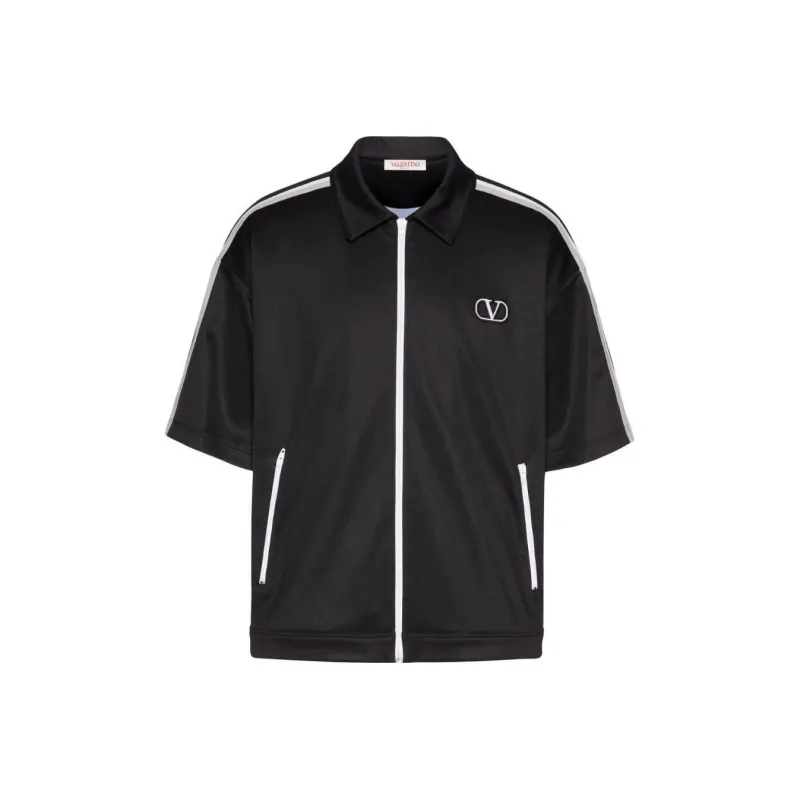 Valentino SS23 Polo Shirt Men's Black-0