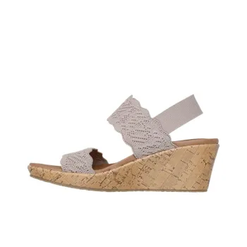 Skechers Beverlee Timeless Touch One Strap Sandals Women's Taupe