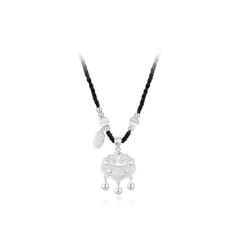 FBRUE 999 Fine Silver Necklaces Unisex-16