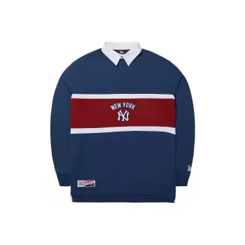 New Era Polo Shirts Unisex Navy Blue