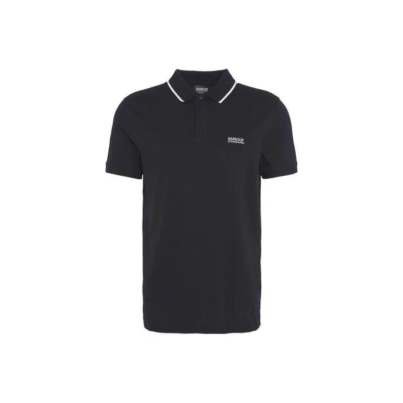 BARBOUR FW24 Polo Shirt Men's Black-0