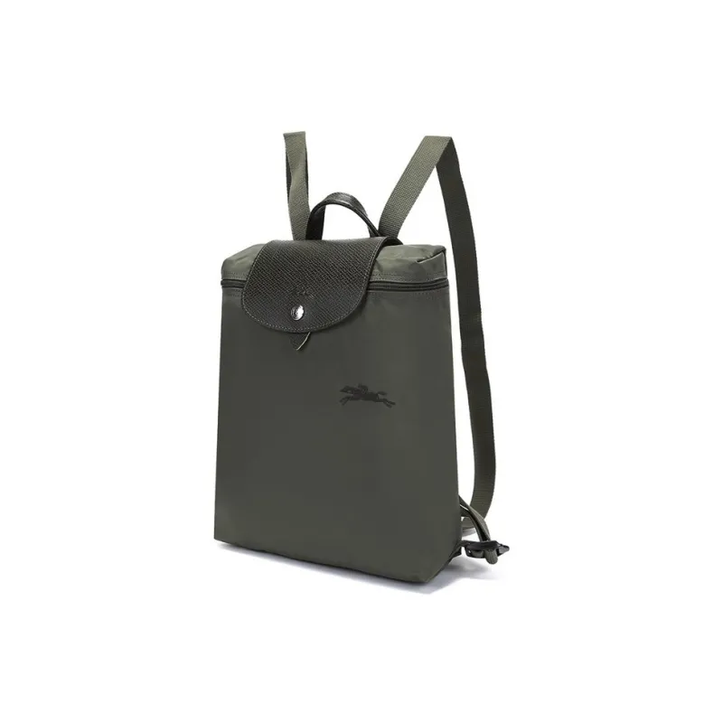 LONGCHAMP Le Pliage Green Canvas Backpack Women's Forest-1