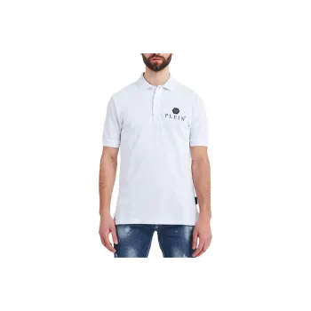 PHILIPP PLEIN Iconic Piqué Cotton Polo Shirt