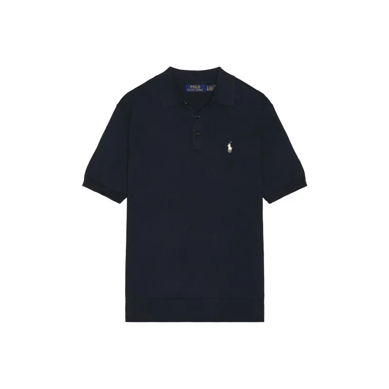 Polo Ralph Lauren Short Sleeve Cotton Sweater Polo-0