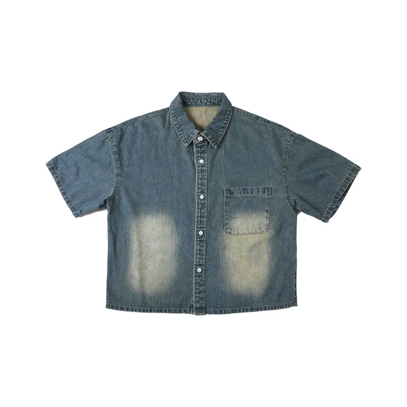 COUNTRY MOMENT Shirts Unisex Vintage Blue-0