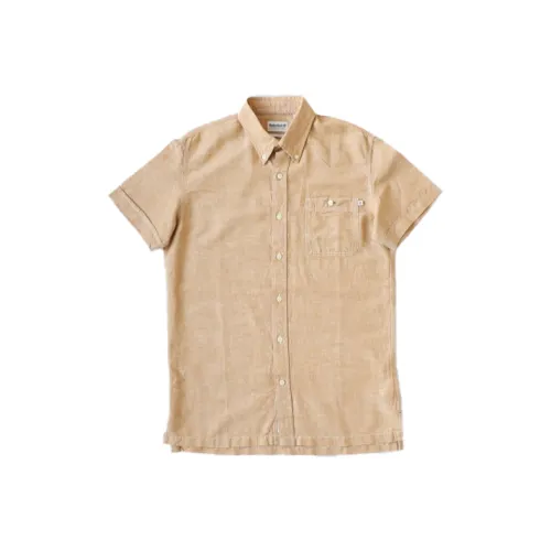 Timberland Shirt Men's Brown Beige