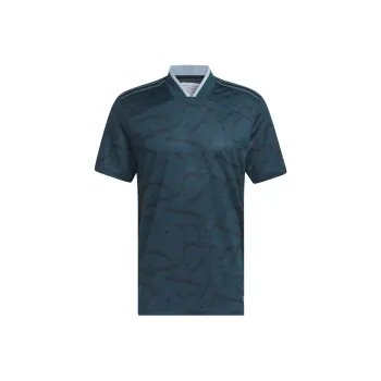 Adidas Polo Shirts Men Arctic Ocean Blue