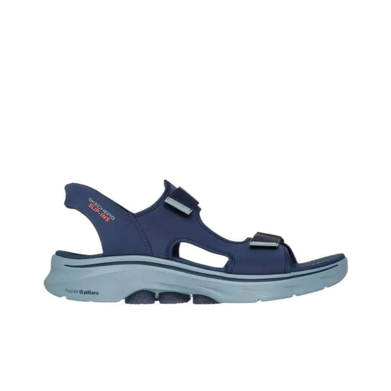 Skechers GO WALK 7 Beach Sandals Men's Blue-1