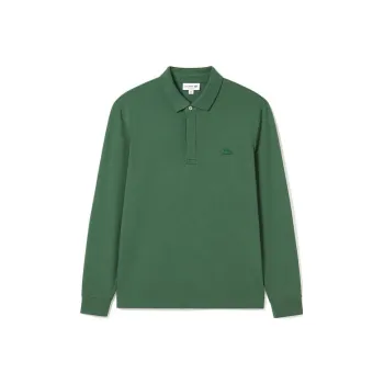 LACOSTE FW23 Polo Shirt Men's Crocodile Green