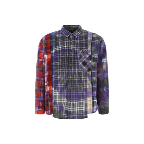 Abercrombie & Fitch Camicia di jeans lavaggio blu medio