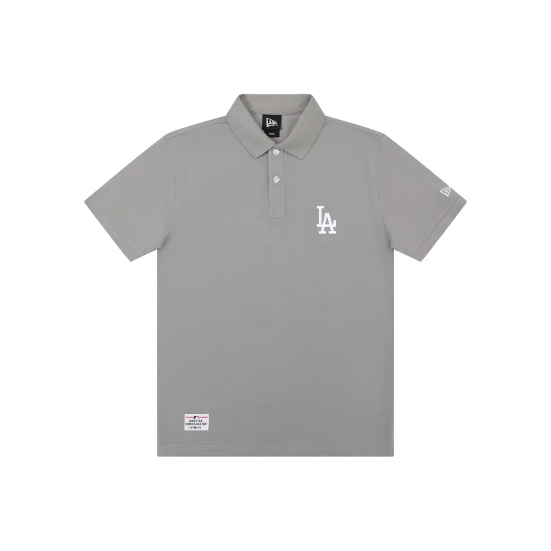 New Era SS22 Polo Shirt Unisex Gray-0