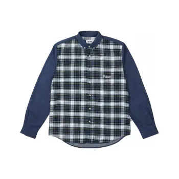 PALACE Check Panel Chambray Shirt