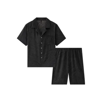 Good Fortune Pajama Set Men's Image Color