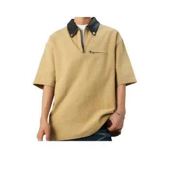 WELTER EXPERIMENT Polo Style Top Unisex Smoke Blue