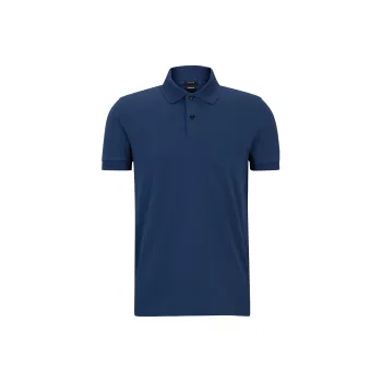 HUGO BOSS Polo Shirts Men Blue