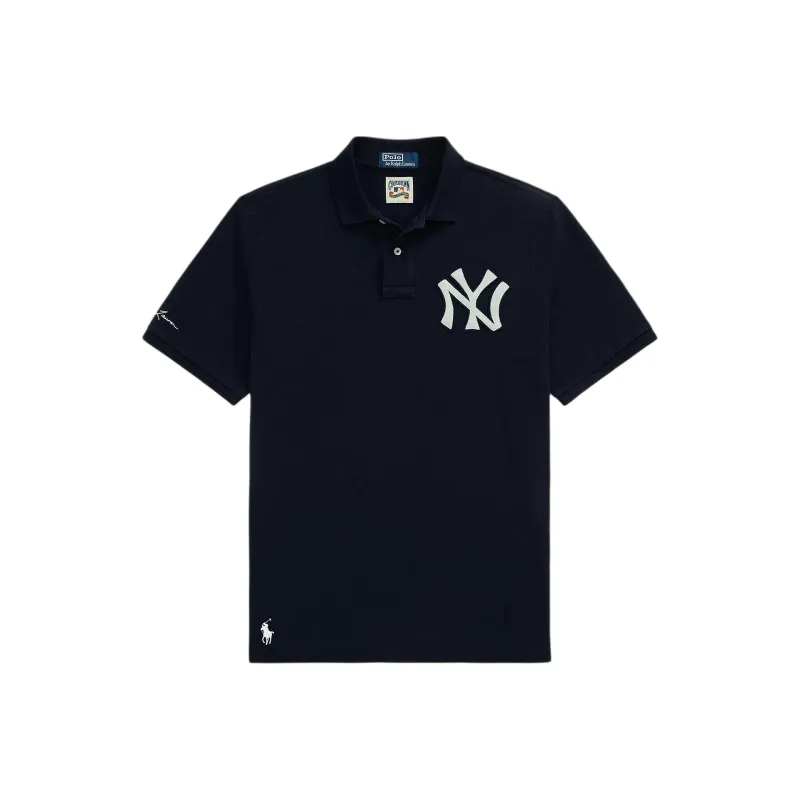 Polo Ralph Lauren x New York Yankees Polo Shirt Unisex Marine Blue-0