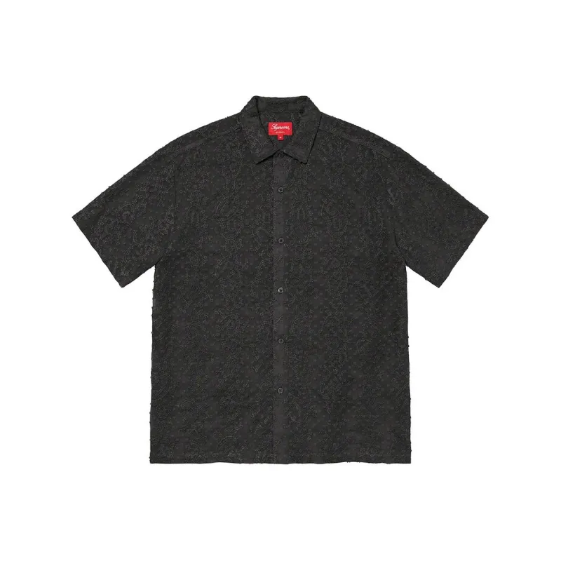 Supreme Chainstitch Chiffon S/S Shirt-2