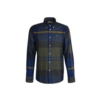 BARBOUR Shirt Men's Olive Night