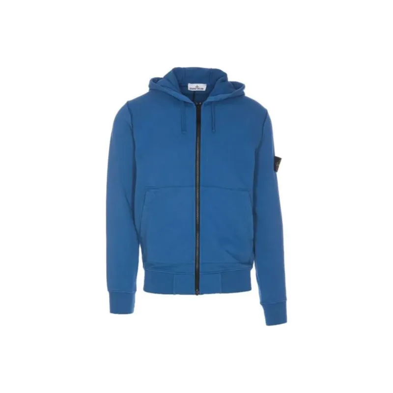 STONE ISLAND Compass badge Zip up Hoodie-0