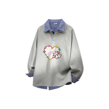 YOSICIL Polo Shirt Unisex Heather Gray