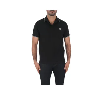 STONE ISLAND Polo Shirt Men's Black