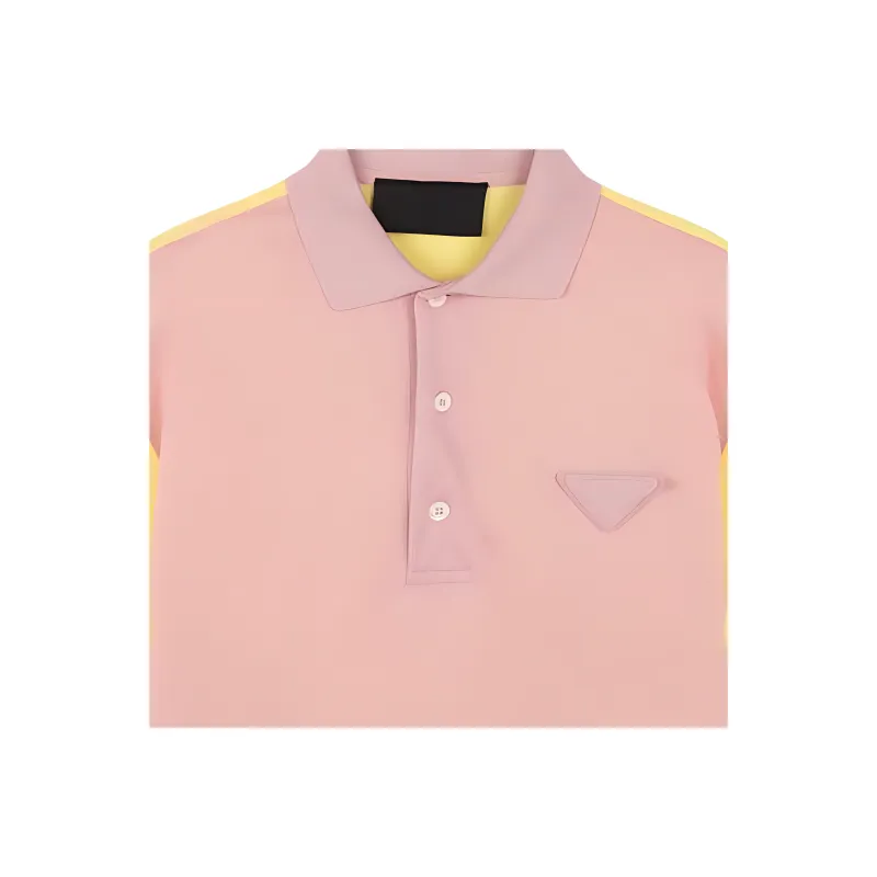 PRADA Polo Shirts Men Pink-6