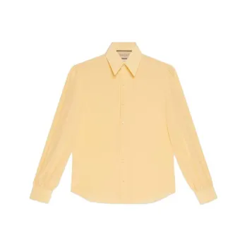 GUCCI Shirts Men Yellow