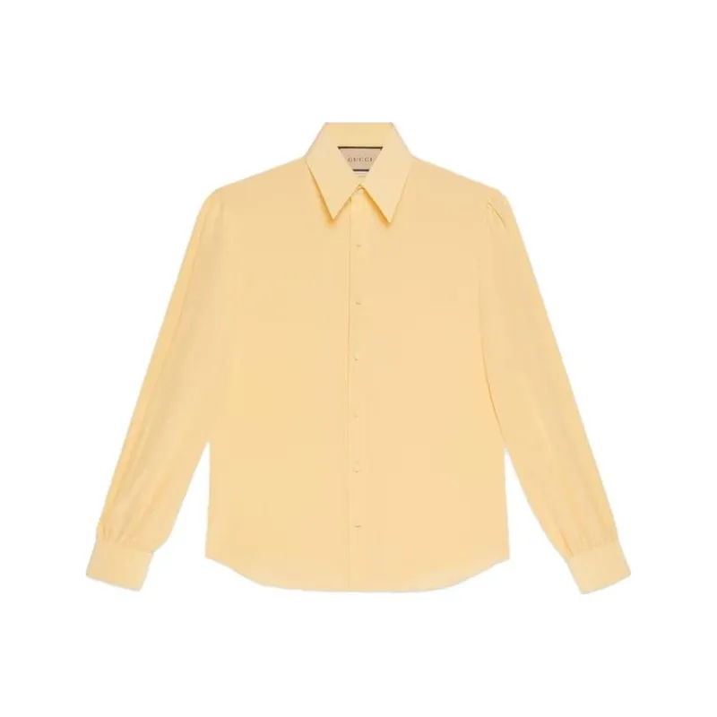 GUCCI Shirts Men Yellow-0