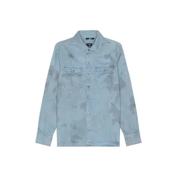 Ksubi Shirts Men Blue