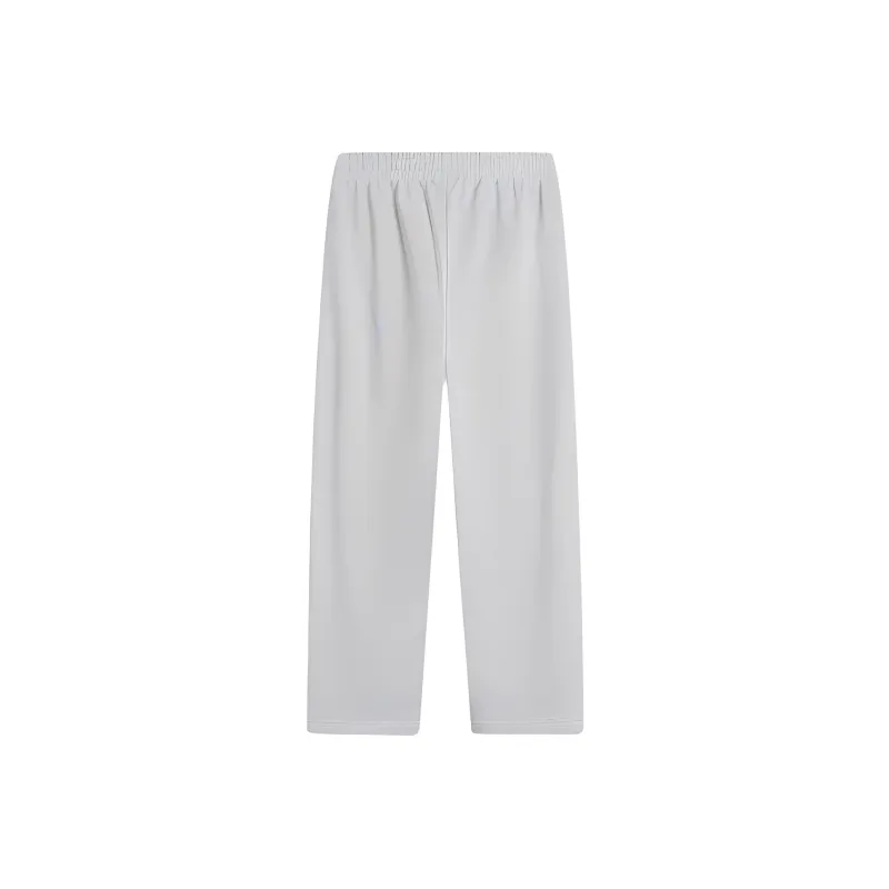 LiNing Sports Life Collection Knitted Sweatpants Men's Heather Gray Light Smoke Gray-1