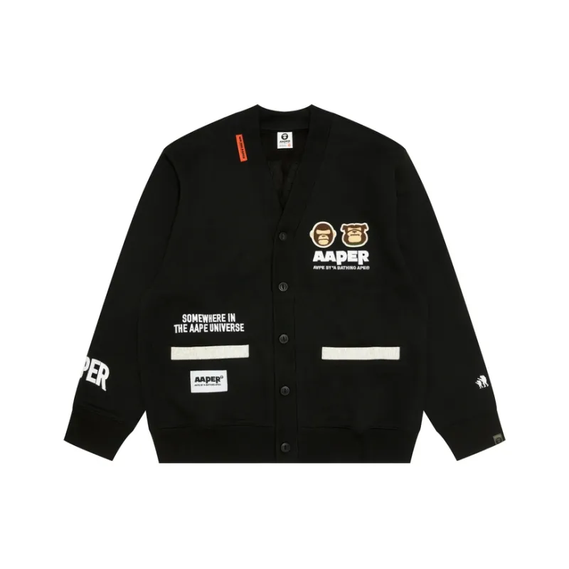 Aape Aaper Button Down Cardigan-4