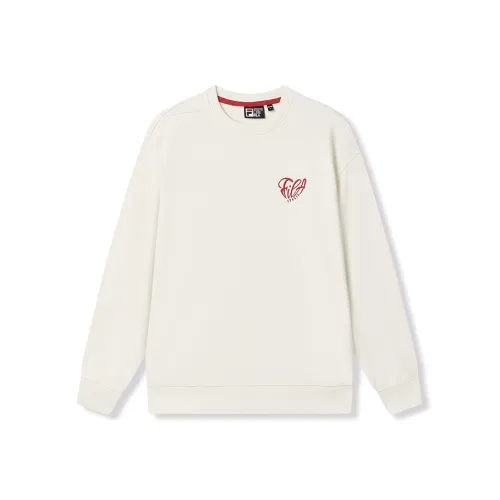 FILA Sweatshirts Men Steam White